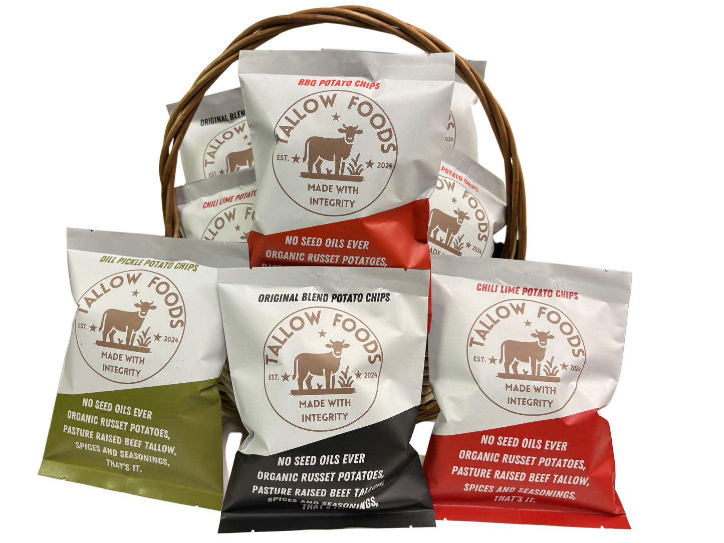 MEGA Sampler Pack - 4 Flavors, 12 Bags per Flavor (Free Shipping Available)